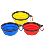 BEST SELLERS COLLAPSIBLE SILICONE TRAVEL PET BOWL (LARGE)