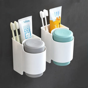 Toothbrush Holder Toothpaste  Rack