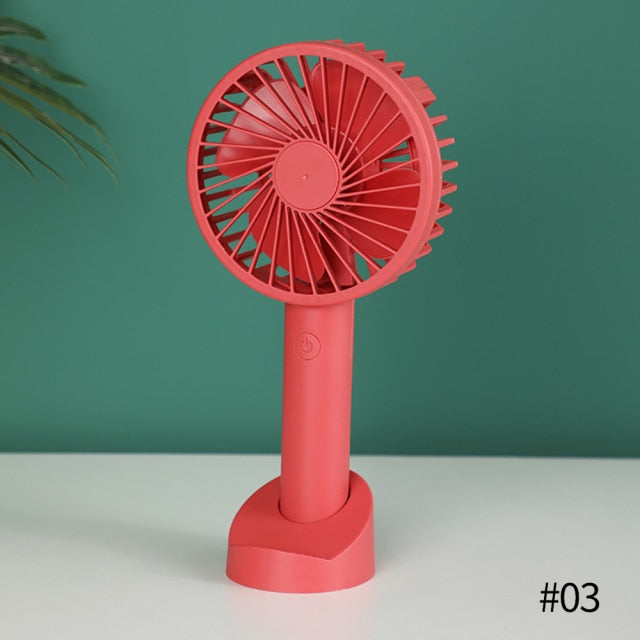 Mini Fan Portable for Fan Handheld USB Rechargeable Fan